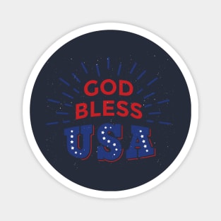 God bless USA T-shirt Magnet